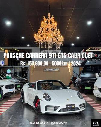 PORSCHE 911 3.0 24V H6 GASOLINA CARRERA GTS CABRIOLET PDK PORSCHE 911 3.0 24V H6 GASOLINA CARRERA GTS CABRIOLET PDK